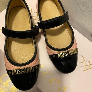 Unique kids Moschino shoes.